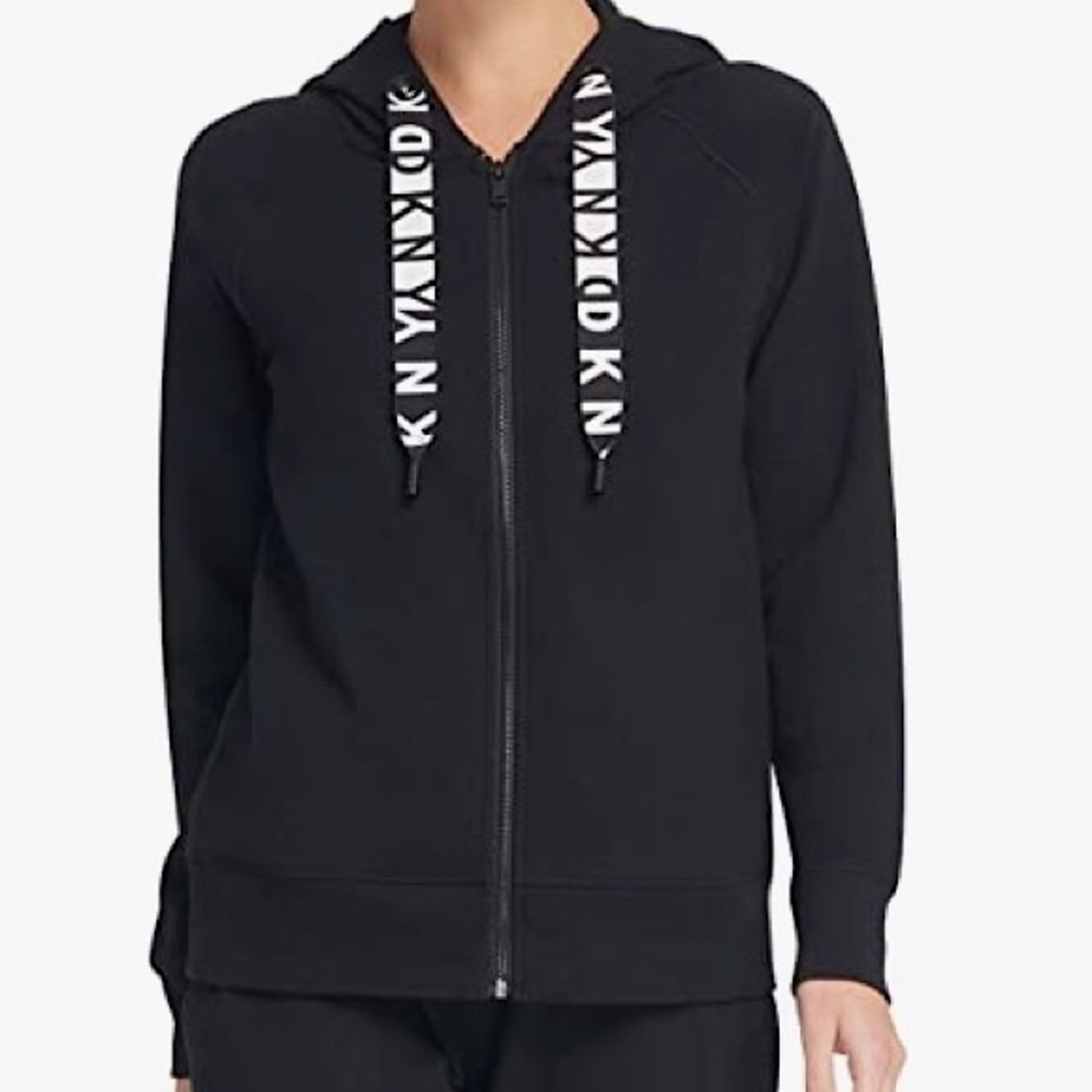 Womens DKNY Sport Zip Up Hoodie